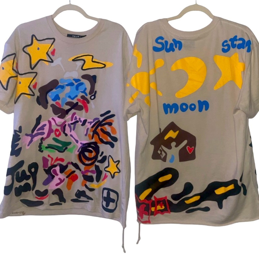 lKsubi x Hidji Jump Biggie Graphic-Print T-Shirt